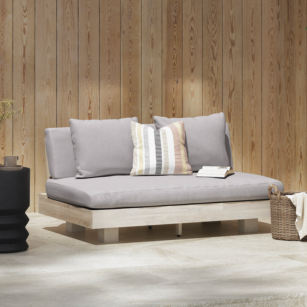 The Agnone Outdoor Loveseat