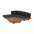Lubek Outdoor Seating Sectional Set