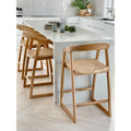 Modern Scandinavian Counter Stool - Detail View