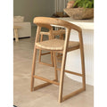 Modern Scandinavian Counter Stool - Side View