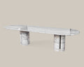 Marble Dining Table with Serbia 3.3m - View 1