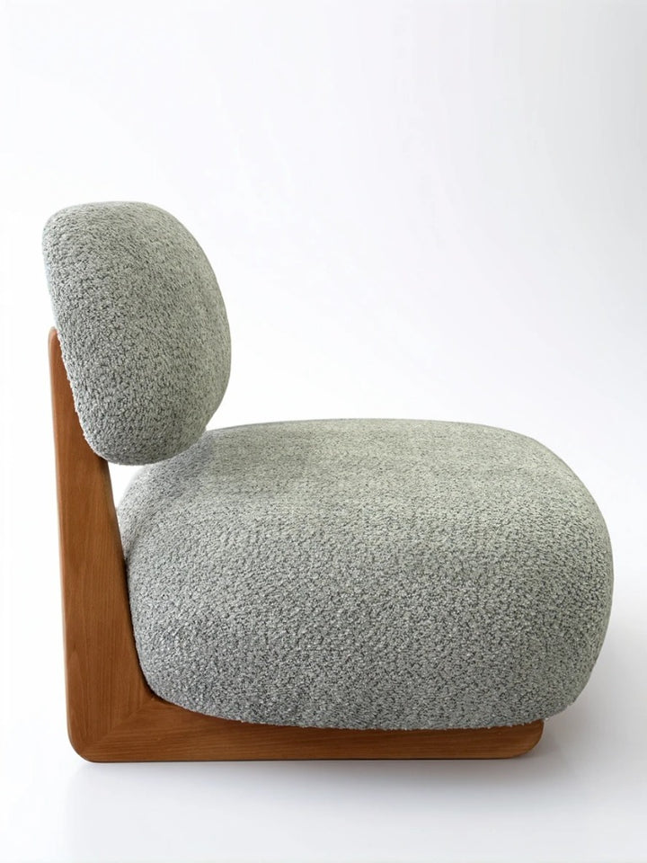 Mid-Century Bouclé Sofa Set