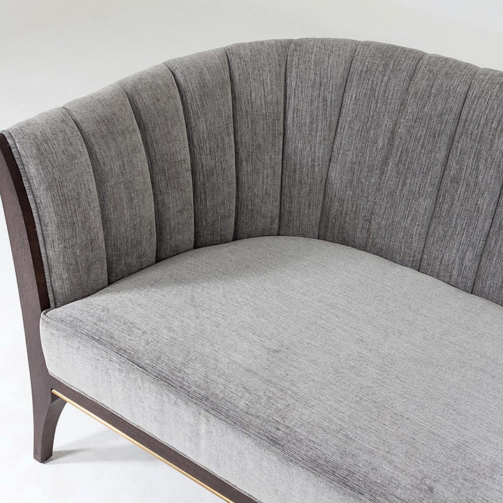 Mid-Century Channel Tufted Sofa