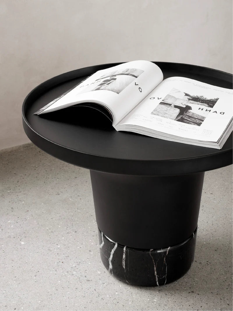 Minimalist Pedestal Coffee Table Accent | Minimalist Interior Style