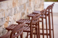 Minimalist Outdoor bar stools