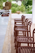 Minimalist Outdoor bar stools