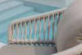 Modern Hand-Woven Outdoor Seating.