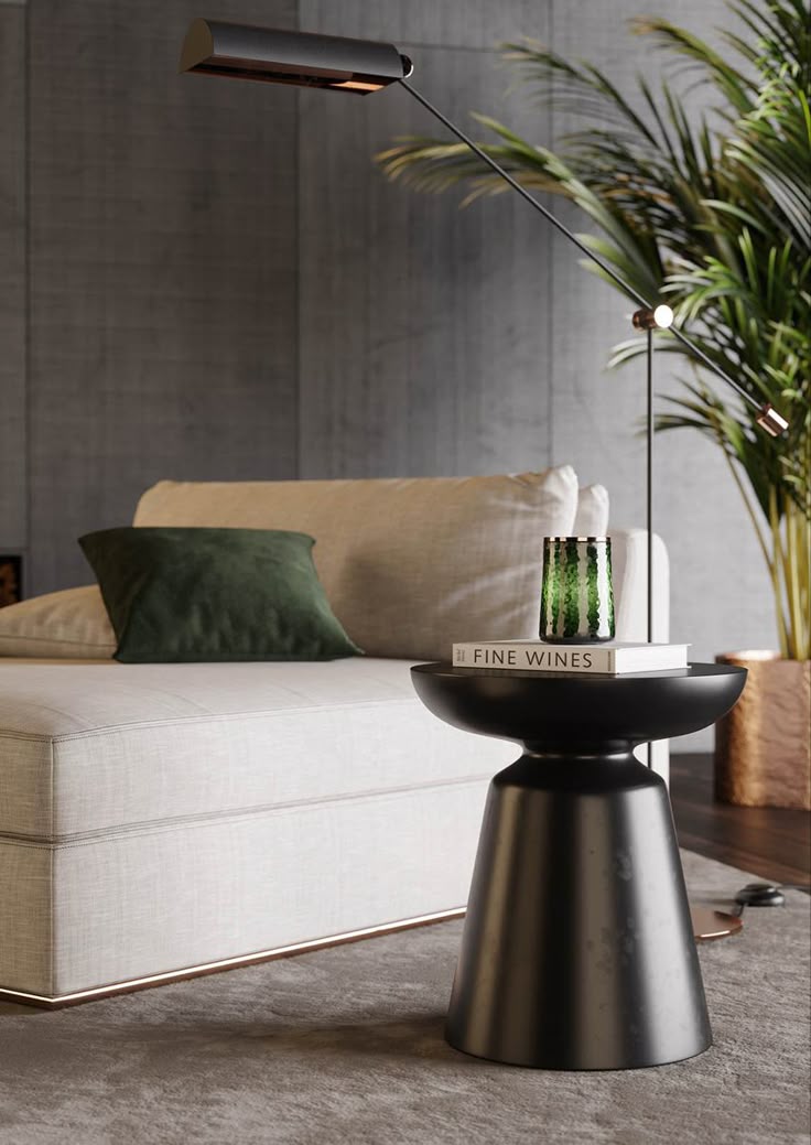 Modern Round Metal Pedestal |