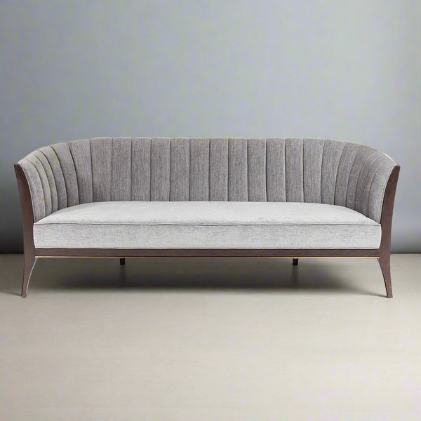 Modern Channel Tufted Sofa