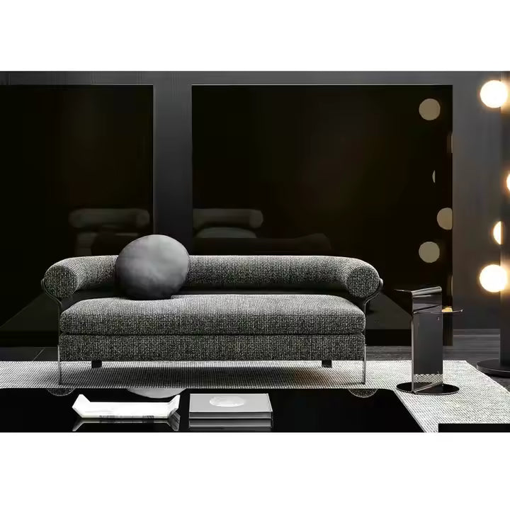Modern Grey Textured Sofa