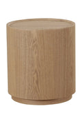 Natural Grain Minimalist End Table