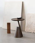 Natural Oak Minimalist Side Table