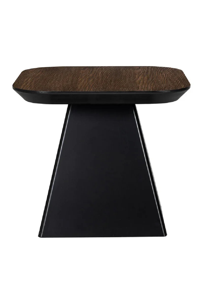 Natural Pattern Wooden Side Table