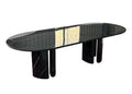 Nero Marquina-China Marble Dining Table - View 1