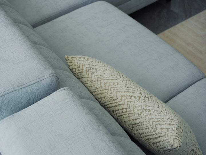 Noma Modern Light Blue Modular Sectional Sofa