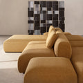 Organic Island Shaped Sofa