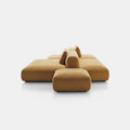 Organic Island Shaped Sofa