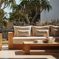 Pacific Solid Teak Coffee Table
