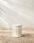 Penelope Cream Fiber Cement Side Table