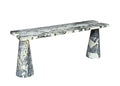 Picasso White Marble Console Table - View 1
