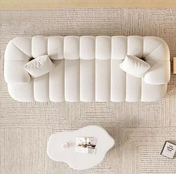 Plush Cloud Contemporary Bouclé Sofa