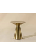 Polished Chrome Finish Statement Table