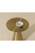 Polished Chrome Finish Statement Table