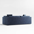Premium Blue Velvet Large Scale Lounge Sofa