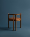 Refined Rounded Grain Timber Seat | Scandi Design Concept