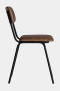 Ribbed Stitched Stackable Dining Chair | Contemporary Home Living