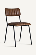 Ribbed Stitched Stackable Dining Chair | Contemporary Home Living