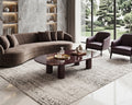 Rosa Levanto Low Marble Coffee Table - View 3