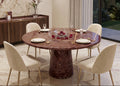 Rosa Levanto Round Marble Dining Table - View 2