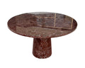 Rosa Levanto Round Marble Dining Table - View 1