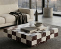 Rosa Levanto and Bianco Carrara Coffee Table - View 3