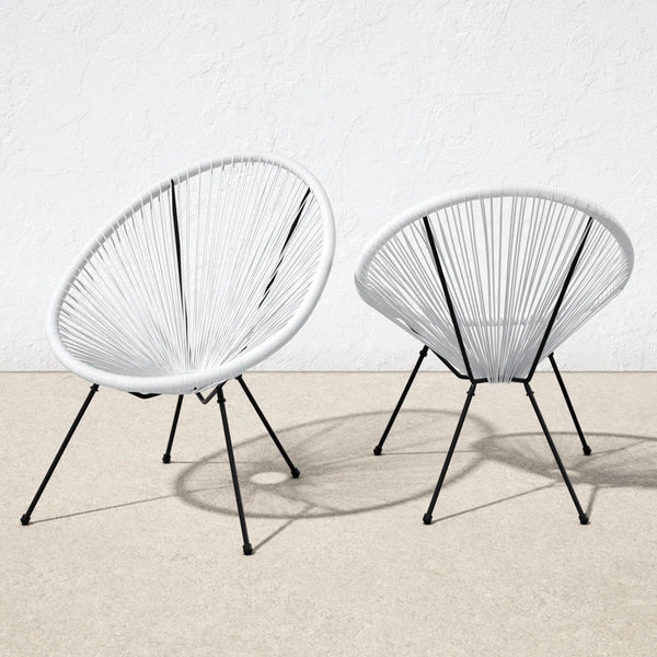 Set Of 2 Acapulco Garden Chairs