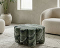 Shangrila Green Marble Coffee Table - View 3
