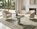 Shangrila Green Round Coffee Table - View 2