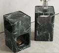 Shangrila Green Rounded Rectangular Side Table - View 5