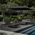 Slatted Aluminum Pool Loungers