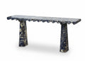 Sodalite Blue Marble Console Table - View 1
