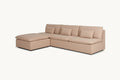 Sofa lineal Devyn en forma de L