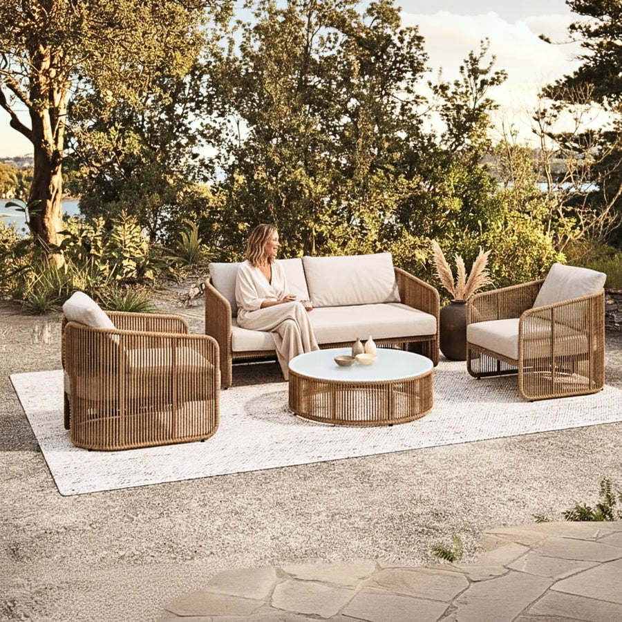 The Assos Outdoor Sofa Set