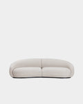 Sophisticated urban sofa with soft curves