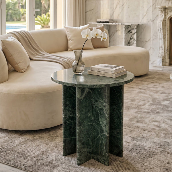 Taiwan Green Round Side Table - View 2