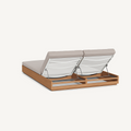 Teak Double Pool Loungers