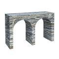 Tiramisu Travertine Marble Console Table - View 1