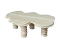 Travertine Marble Coffee Table Stacking Table Legs - View 1