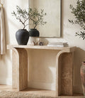 Travertine Marble Console Table New Design - View 3