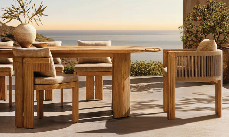 Marbella Curved Teak Collection - Main View